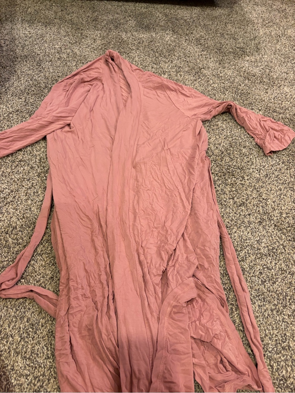 Posh Peanut Dusty Rose Bamboo Robe